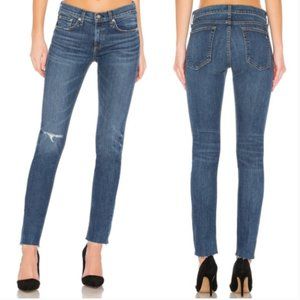 Rag & Bone Dre Slim Boyfriend Jeans Java Blue 26